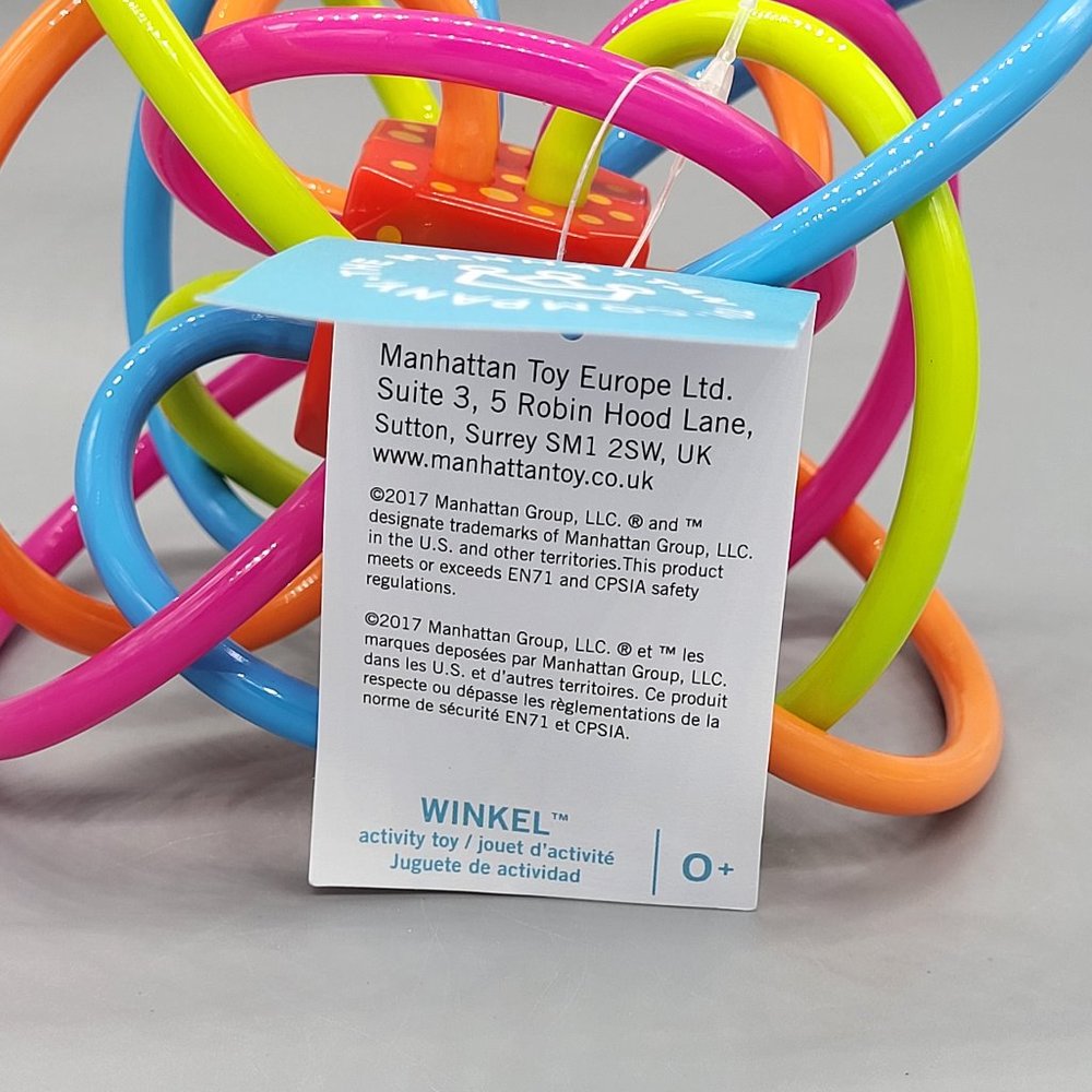 Manhattan Toy Company Winkel Teether Rattle - Picture 6 of 8